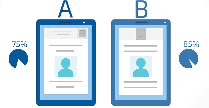 A/B testing with two different results